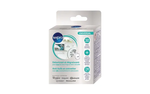 Wpro Des616 Afkalkningsmiddel Dishwasher Washing Machine 300 G