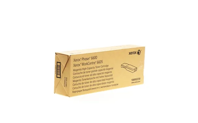 Xerox Toner 106r02230 Magenta Høj Kapacitet