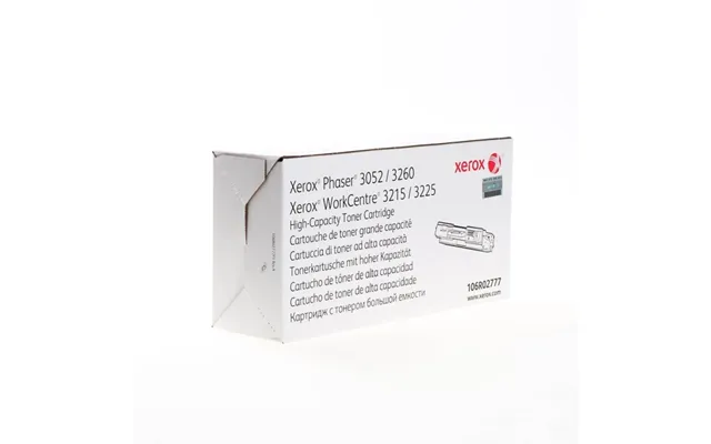 Xerox Toner 106r02777 Sort Høj Kapacitet