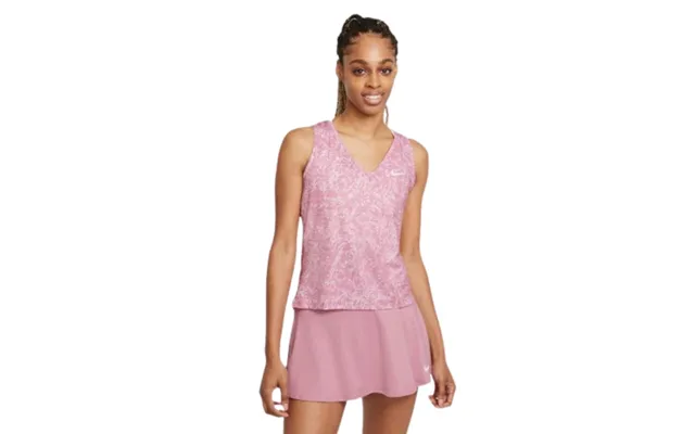 Nike Court Victory Tanktop Dark Elemental Pink White - Old