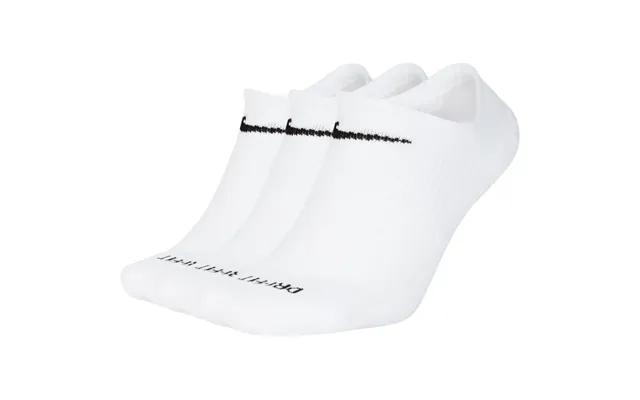 Nike Everyday Plus Ankelsokker 3-pak White Black