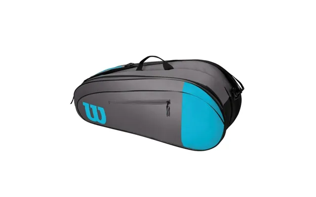 Wilson Team 6 Bag Blue Gray - Old