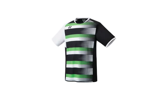 Yonex Crew Neck T-shirt Tournament 10394ex Black Green - Old