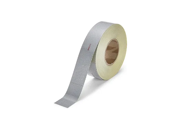 Reflekstape Dot En 12899 1 Ra1 -hvid 25mm Hel Rulle 45 Meter