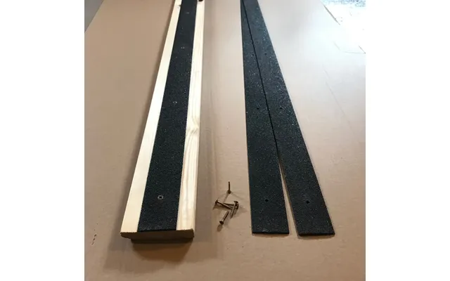 Skridsikker Grp Liste - Sort-50mm 1000mm