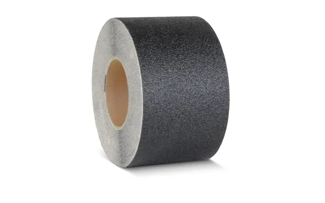 Skridsikker Tape - Formbar-sort Rulle 100mm X 18.3 Meter. R13 Korn 60