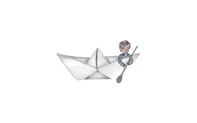 That's Mine - Wallsticker Papirsbåd