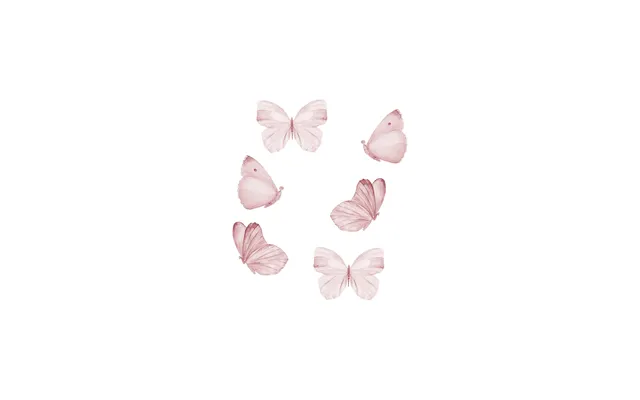 That's Mine - Wallsticker Sommerfugle 6 Stk.