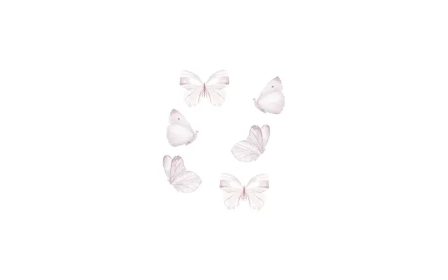 That's Mine - Wallsticker Sommerfugle 6 Stk.