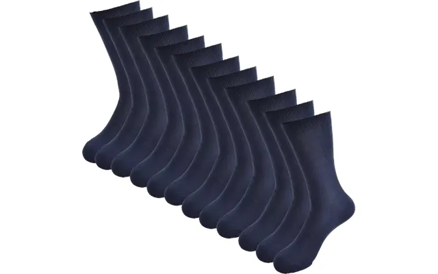 12-par Bambus Strømper - Navy