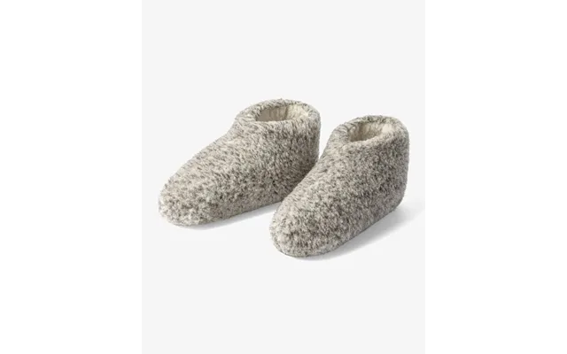 Uldhjemmesko Lysegrå Lav Model