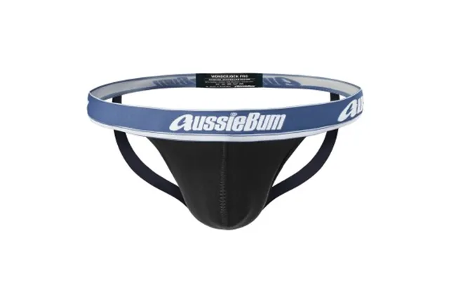 Aussiebum 2p Wj Pro Jock Sort Bomuld X-large Herre