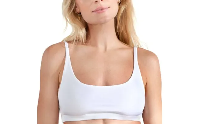 Bread And Boxers Soft Bra Bh Hvid Økologisk Bomuld Large Dame