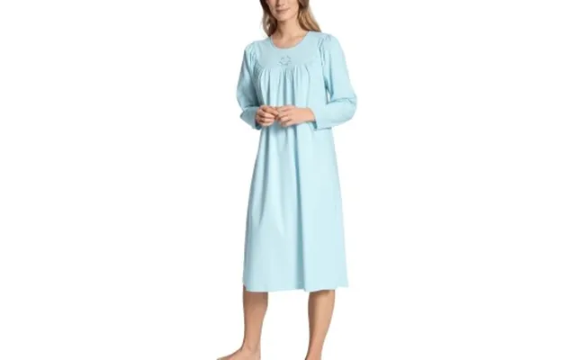 Calida Soft Cotton Nightshirt 33000 Lyseblå Bomuld X-large Dame