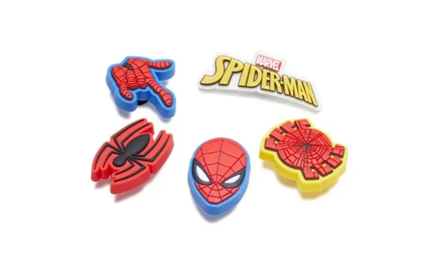 Crocs 5p Jibbitz Spider-man Flerfarvet One Size Barn