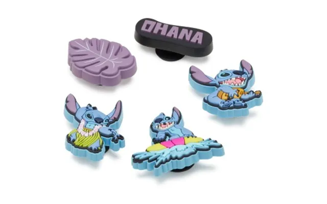 Crocs 5p Jibbitz Stitch Tropical Flerfarvet One Size Barn