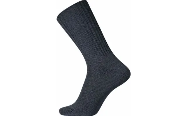 Egtved Strømper Wool Ribbed Sock Marineblå Str 45 48