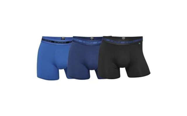 Jbs 3p Bamboo Boxers Sort Blå 3xl Herre