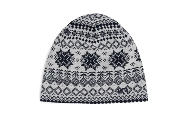 Kari Traa Vilma Beanie Hvid Sort Merinould One Size Dame