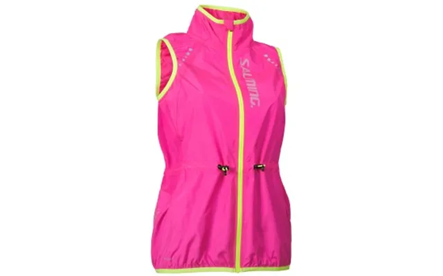 Salming Skyline Vest Women Rosa Polyester Large Dame