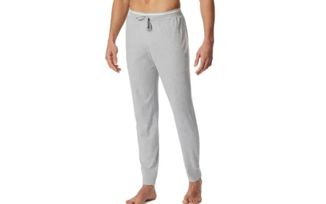 Schiesser Mix And Relax Long Pants With Cuffs Grå Bomuld Small Herre