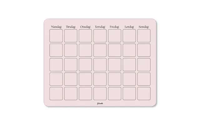Todoodle Organiseringstavle - Rosa