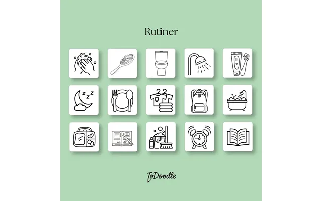 Todoodle Pictogrammer - Pakke 1