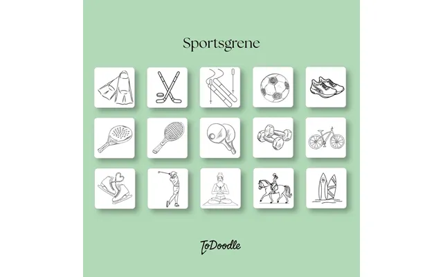 Todoodle Pictogrammer - Pakke 2