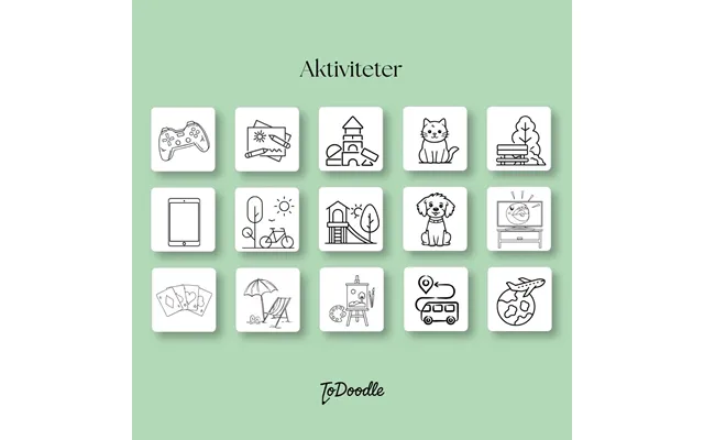 Todoodle Pictogrammer - Pakke 3
