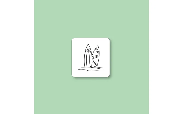 Todoodle Pictogrammer - Surfing