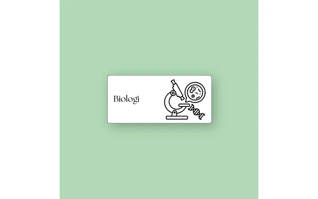 Todoodle Skemabrikker - Biologi Med Motiv Hvid Sticky