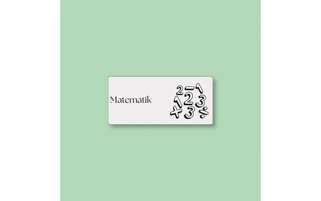 Todoodle Skemabrikker - Matematik Med Motiv Grå Magnetisk