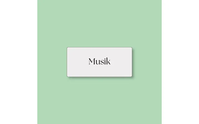 Todoodle Skemabrikker - Musik Grå Magnetisk