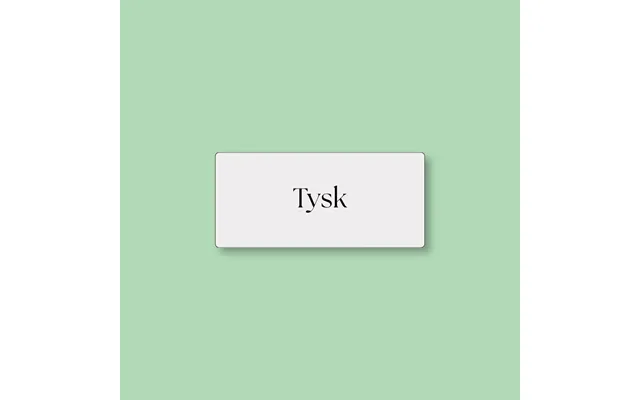 Todoodle Skemabrikker - Tysk Grå Magnetisk
