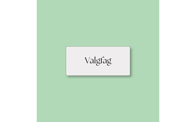 Todoodle Skemabrikker - Valgfag Grå Magnetisk