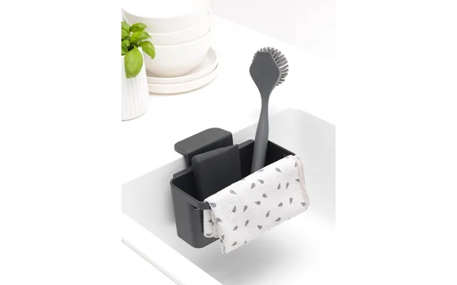 Brabantia Vaskorganizer Med Sugekop Dark Grey