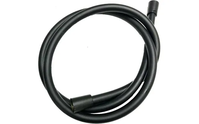 Bruseslange 150 Cm Sort Pvc Med Glat Overflade Og Anti-twist