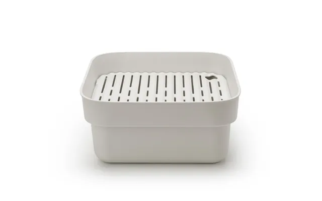 Opvaskebalje Med Rist Brabantia - Light Grey