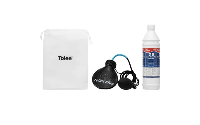 Toiee Rengøringssæt - Toiee Toilet Plug Special Wc Afkalker Ekstra Power 1 L Sampak
