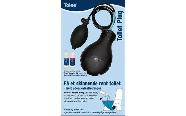 Toiee Toilet Plug - Til Rens Af Toiletkumme