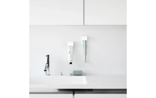 Yamazaki Tower Tandbørste- Og Tandpastaholder 2-pak Hvid