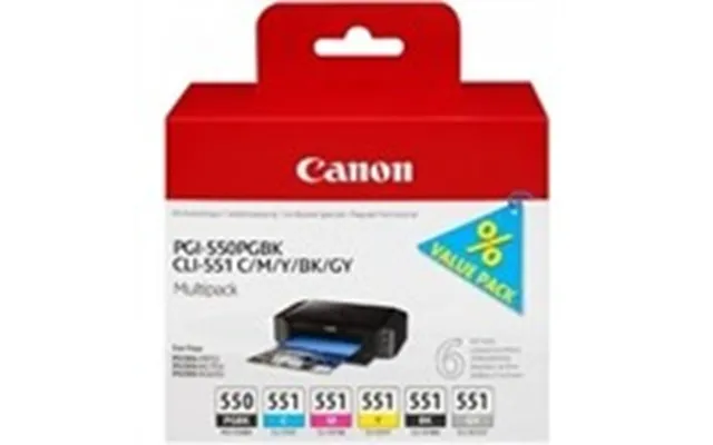 Canon Pgi-550 Cli-551 Multipack Original