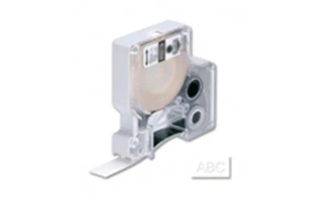 Dymo D1 Tape 12mm Hvid Tekst Transparent Tape