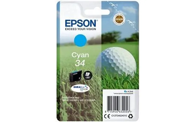 Epson 34 Cyan Printerpatron No.34 Original