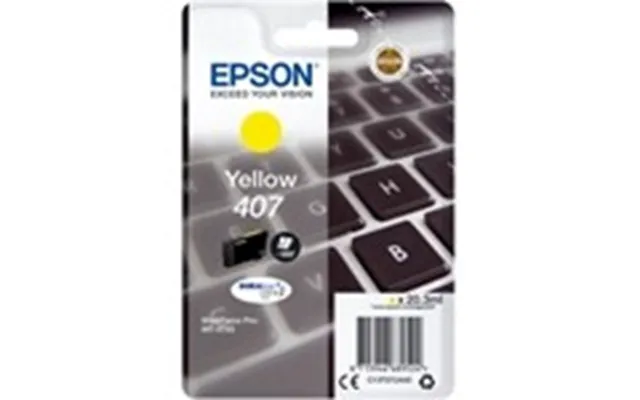Epson No.407 Gul Printerpatron Original