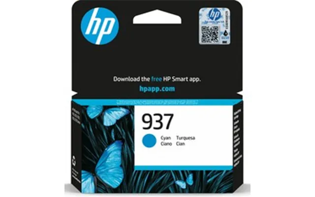 Hp 937 Cyan Printerpatron 4s6w2ne Original