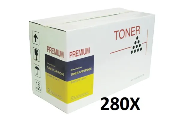 Hp Cf280x 80x Sort Toner Kompatibel