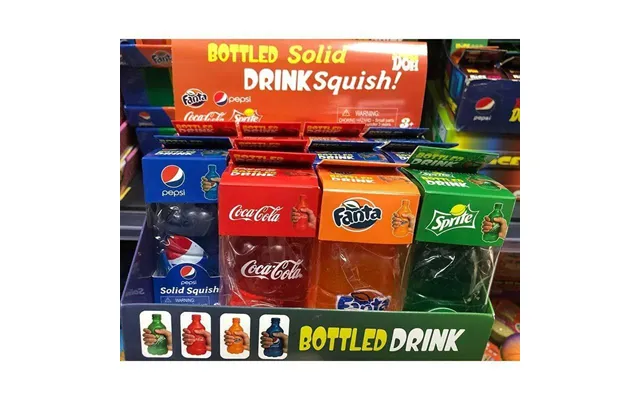 Bottled Drink Squishy Sjovt Sodavands Sanselegetøj - Coca Cola