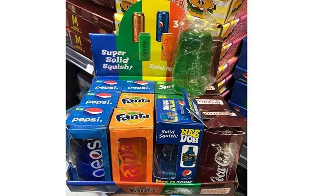 Bottled Drink Squishy Sjovt Sodavands Sanselegetøj - Fanta