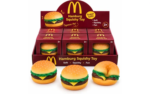 Burger Squishy Blød & Sjovt Fidget Legetøj